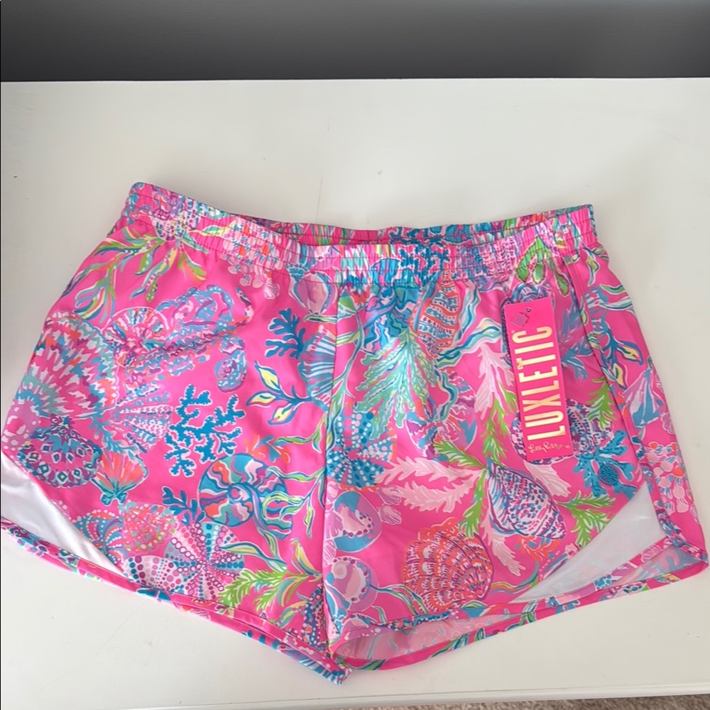 Lilly Pulitzer Luxletic Athletic Shorts